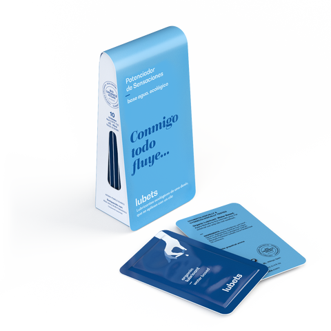 Gel lubricante personal de base agua ecológico