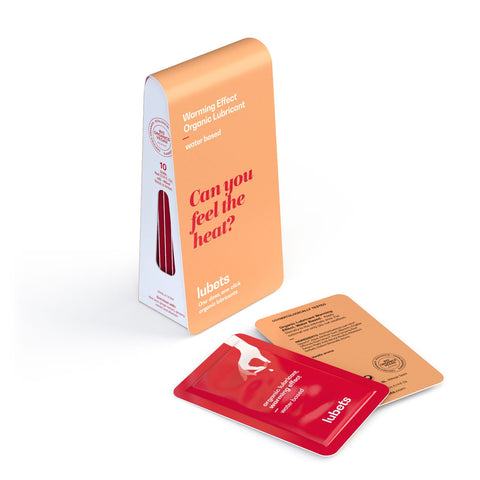 Organic Lubricant. Warming Effect. Water based